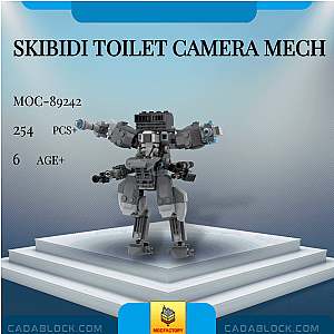 MOC Factory 89242 Skibidi Toilet Camera Mech Movies and Games