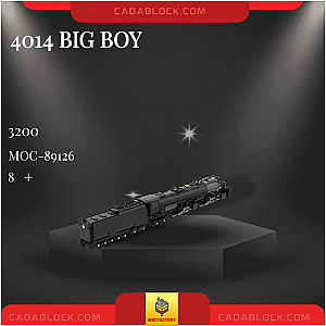 MOC Factory 89126 4014 Big Boy Technician