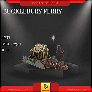 MOC Factory 87363 Bucklebury Ferry Creator Expert