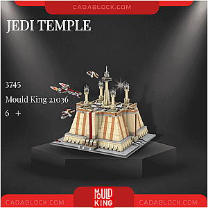 MOULD KING 21036 Jedi Temple Modular Building