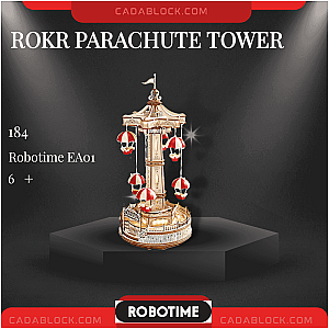 Robotime EA01 ROKR Parachute Tower Creator Expert