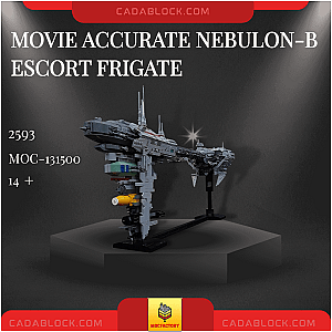 MOC Factory 131500 Movie Accurate Nebulon-B Escort Frigate Star Wars