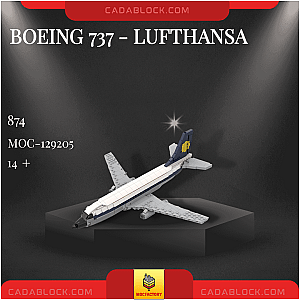 MOC Factory 129205 Boeing 737 - Lufthansa Technician