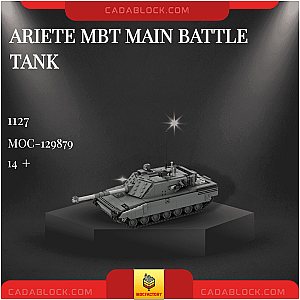 MOC Factory 129879 ARIETE MBT Main Battle Tank Military