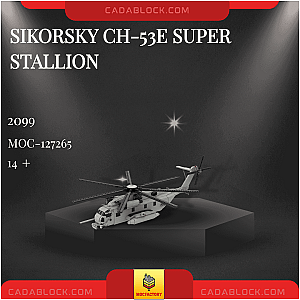 MOC Factory 127265 Sikorsky CH-53E Super Stallion Military