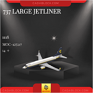 MOC Factory MOC-127217 737 Large Jetliner Technician