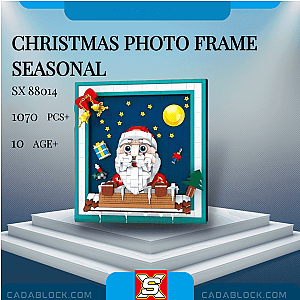 SX 88014 Christmas Photo Frame Seasonal Creator Expert