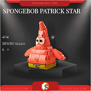 SEMBO 612201 SpongeBob Patrick Star Movies and Games