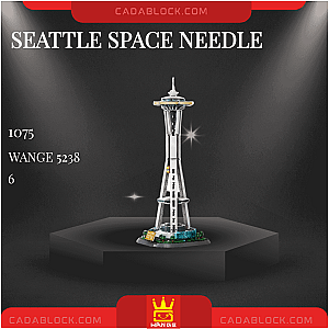 WANGE 5238 Seattle Space Needle Creator Expert