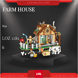 LOZ 1281 Farm House Creator Expert