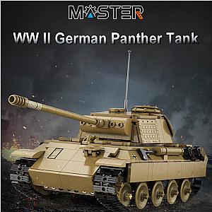 CaDa C61073W Axis panther tanks Military