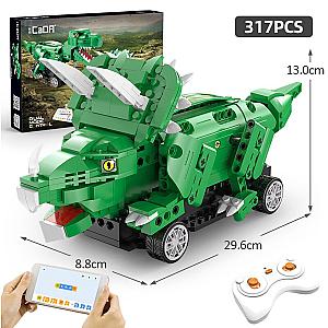 CaDa C59002 Remote Control Dinosaur World Triceratops Technician