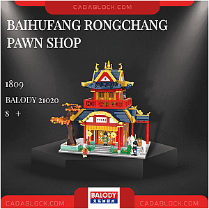 BALODY 21020 Baihufang Rongchang Pawn Shop Creator Expert