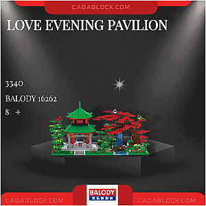 BALODY 16262 Love Evening Pavilion Creator Expert