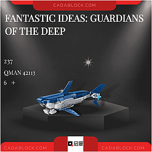 QMAN / ENLIGHTEN / KEEPPLEY 42113 Fantastic Ideas: Guardians of the Deep Creator Expert