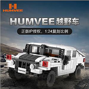 DoubleE/ CADA C55022 Hummer Buggy 1:24 Military