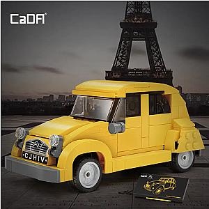 DoubleE/ CADA C55021 Citroen Retro Car 1:24 Technician Block