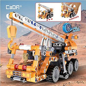 DoubleE / CADA C52013 Engineering Crane Return Building Blocks - Technician Block