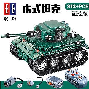 DoubleE / CADA C51018 Tiger Heavy Tank Tiger 1 Tank – Military Block