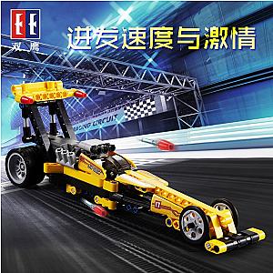 DoubleE / CADA C52017 Straight Speed Racing Cars Return Car - Technician Block