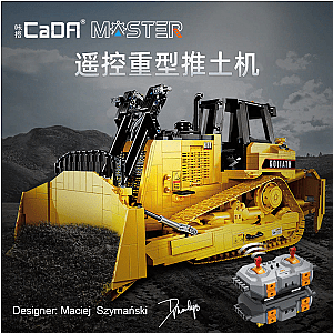 CADA C61056 RC Heavy Bulldozer Technician