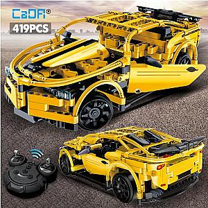 DoubleE / CADA C51008 Wasp Sports Car Remote Control Building Blocks - Technician Block