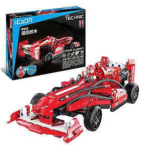 DoubleE / CADA C51010 Formula Racing Cars Remote Control Building Blocks - Technician Block