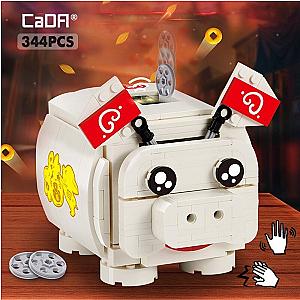 DoubleE / CADA C51036 Pigped Piggy Piggy Pot - Theme Block