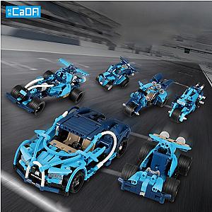 CADA C52015 6 in 1 Bugatti Model Racing Car Assembly Sports Car Technician