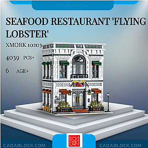 MORK 10203 Seafood Restaurant 'Flying Lobster' Modular Building