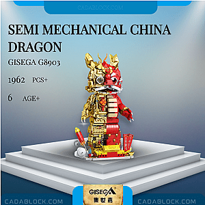 GISEGA G8903 Semi Mechanical China Dragon Creator Expert