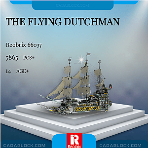 REOBRIX 66037 The Flying Dutchman Movies and Games