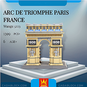 WANGE 5223 Arc de Triomphe Paris France Modular Building
