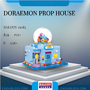 BALODY 21085 Doraemon Prop House Creator Expert