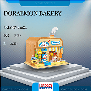 BALODY 21084 Doraemon Bakery Creator Expert