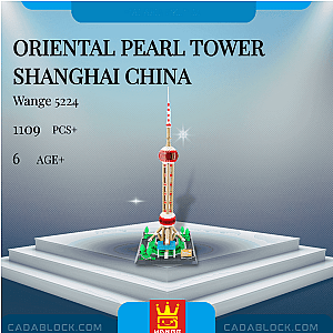 WANGE 5224 Oriental Pearl Tower Shanghai China Modular Building