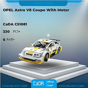 CaDa C51081 OPEL Astra V8 Coupe With Motor Technician