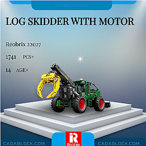 REOBRIX 22027 LOG SKIDDER With Motor Technician