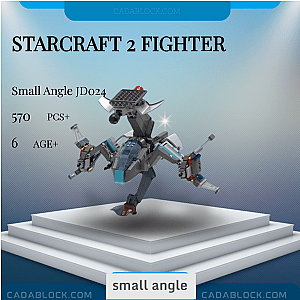 Small Angle JD024 StarCraft 2 Fighter Creator Expert