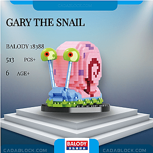 BALODY 18388 Gary the Snail Creator Expert