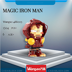 Wangao 488003 Magic Iron Man Movies and Games