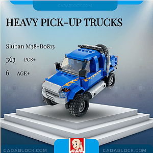 Sluban M38-B0813 Heavy Pick-Up Trucks Technician