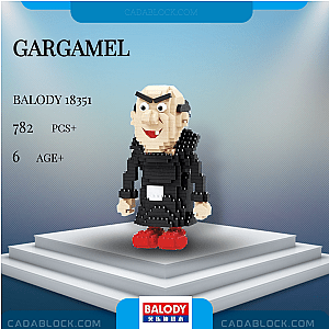 BALODY 18351 Gargamel Creator Expert