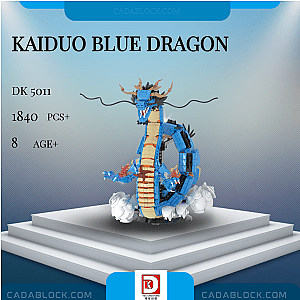 DK 5011 Kaiduo Blue Dragon Movies and Games