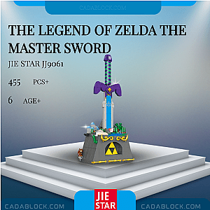 JIESTAR JJ9061 The Legend of Zelda The Master Sword Movies and Games