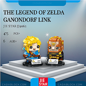 JIESTAR JJ9062 The Legend of Zelda Ganondorf Link Movies and Games