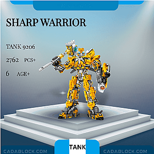 TANK 9206 Sharp Warrior Movies and Games