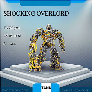 TANK 9211 Shocking Overlord Movies and Games