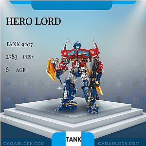 TANK 9207 Hero Lord Movies and Games