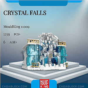 MOULD KING 11009 Crystal Falls Modular Building